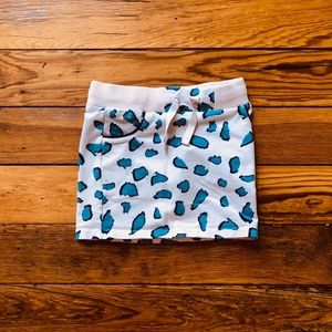Polarn O. Pyret Leopard Mini Skirt